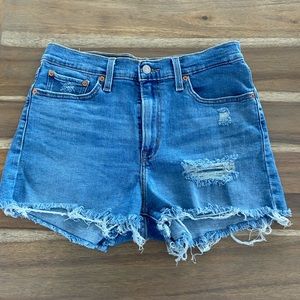 Denim Levi hill High Rise Shorts size 31
